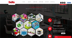Desktop Screenshot of danasagency.com